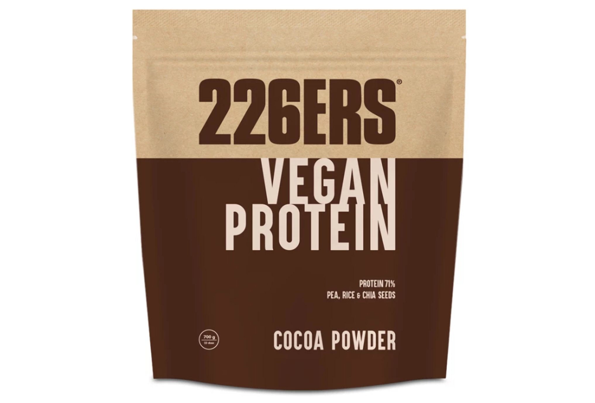 226ers Vegan Protein 700 g - Chocolat Diététique $scat.CAT_NOM