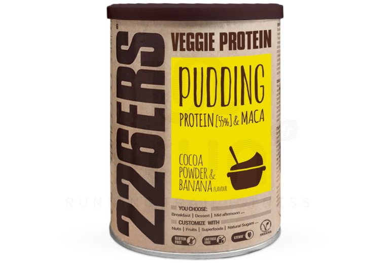 226ers Veggie Protein Pudding 350 g - Chocolat banane 