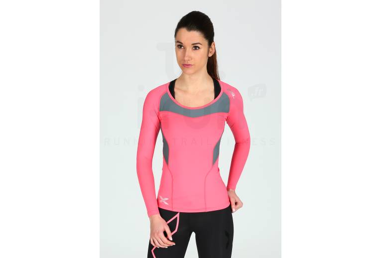 2XU Tee-Shirt L/S Xform Compression Damen