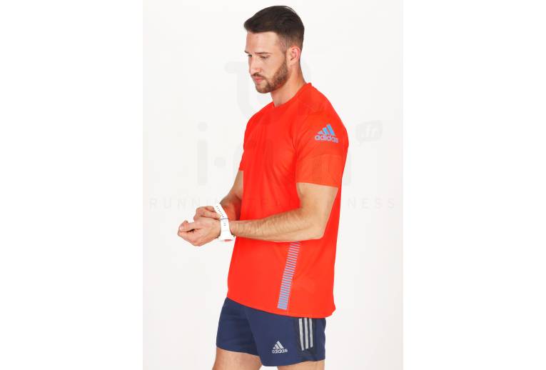 adidas camiseta manga corta 25/7 Rise Up N Run