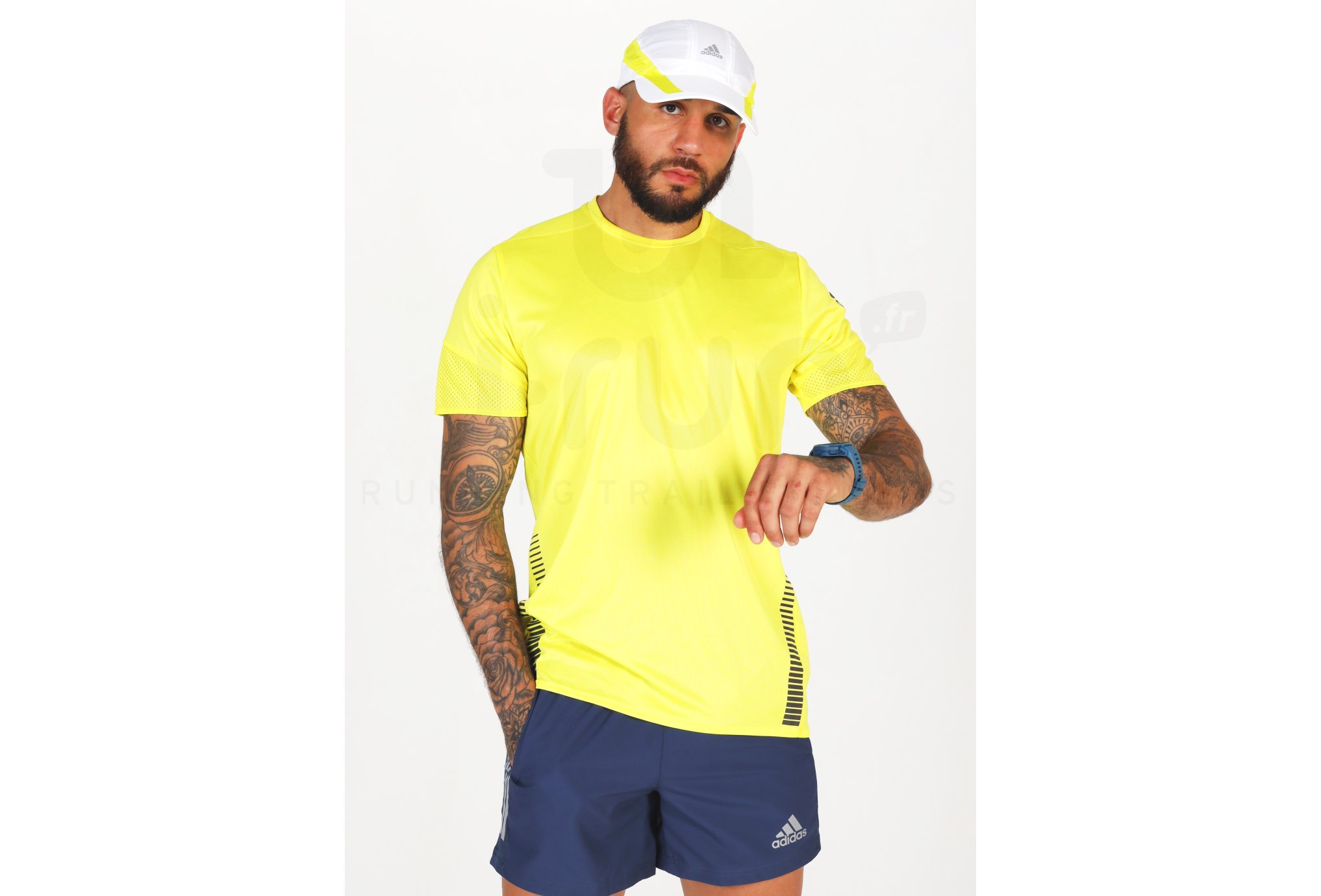 adidas camiseta manga corta 25/7 Rise Up N Run