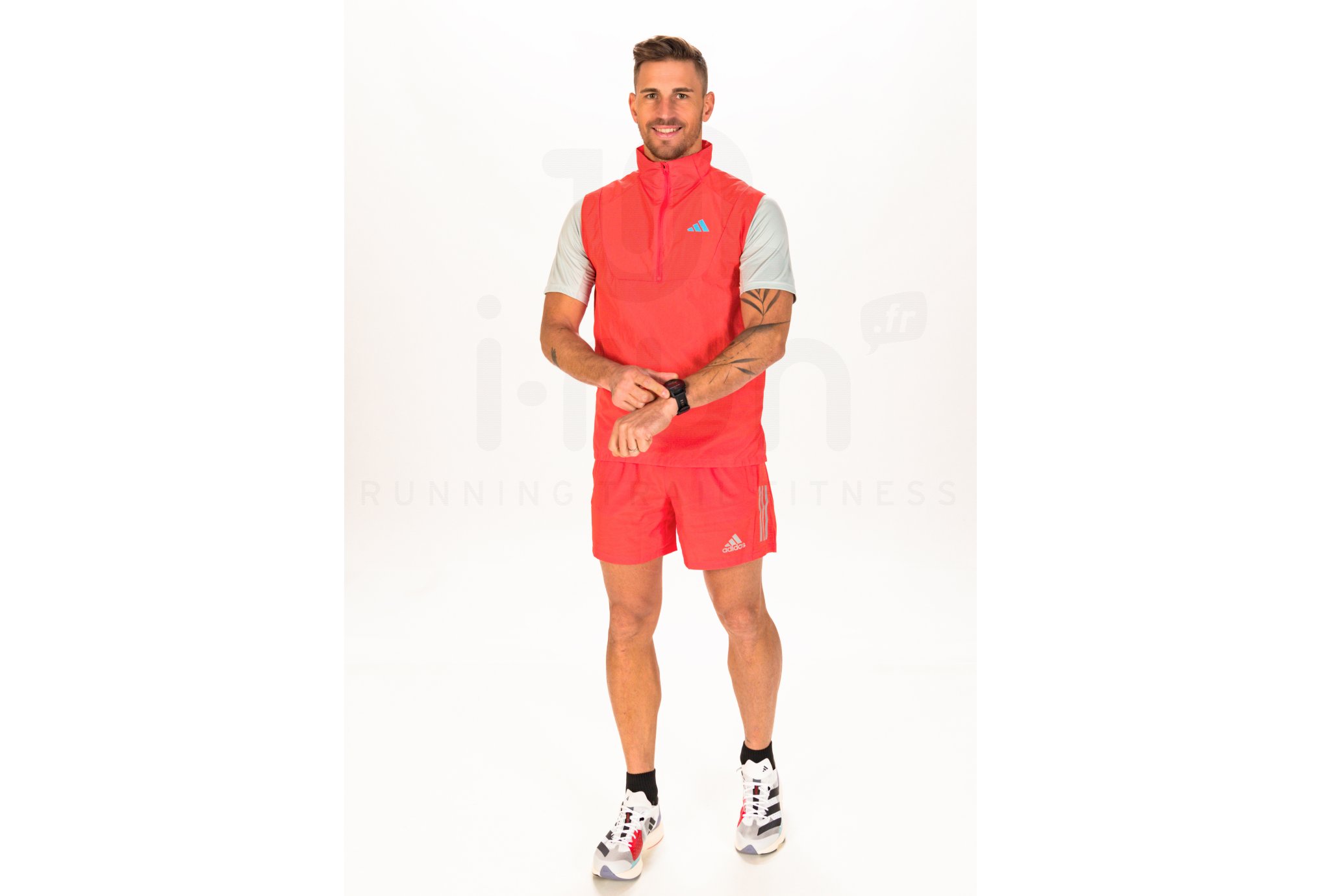 adidas Adizero 1/2 zip M