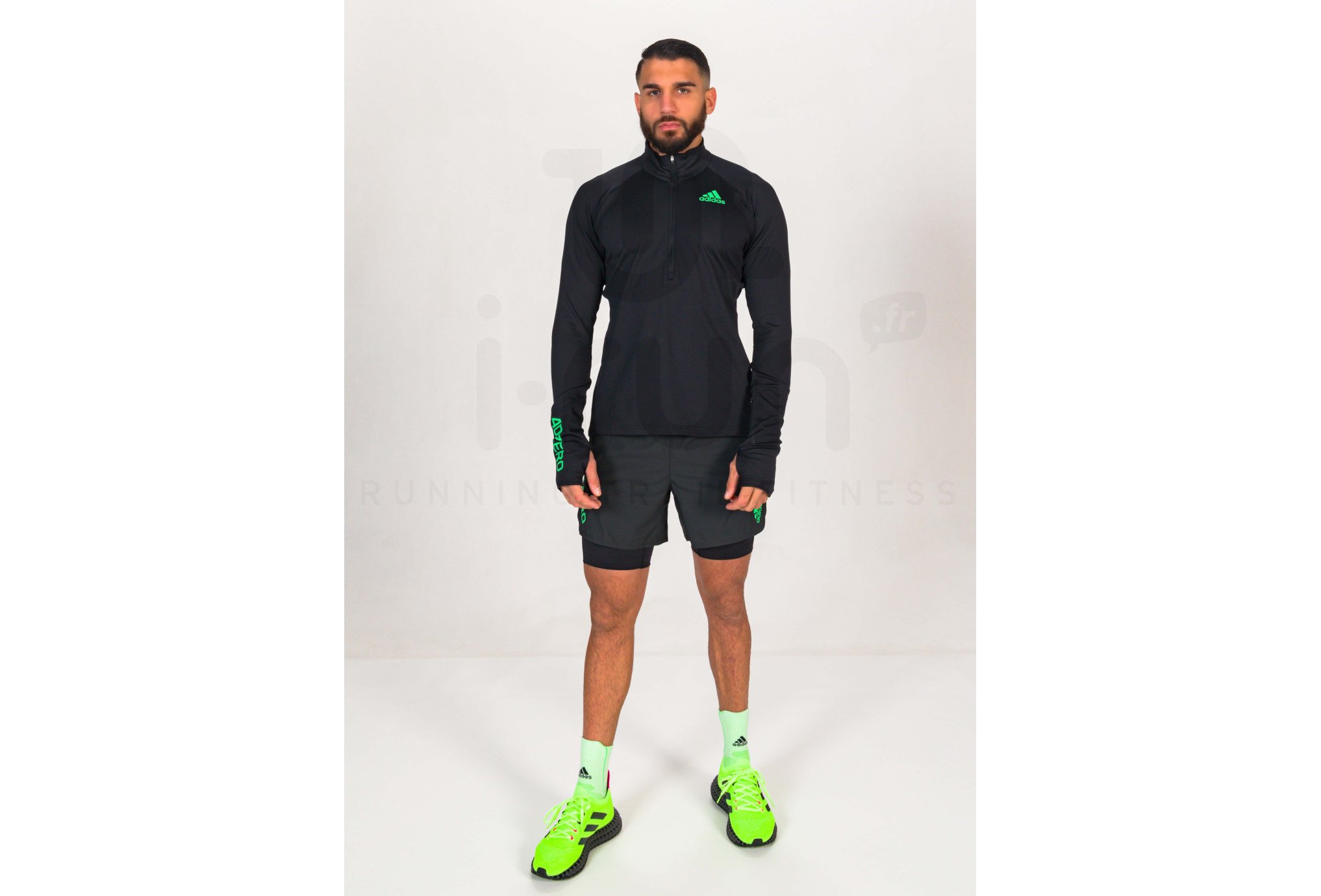 adidas pantal�n corto adizero 2 en 1