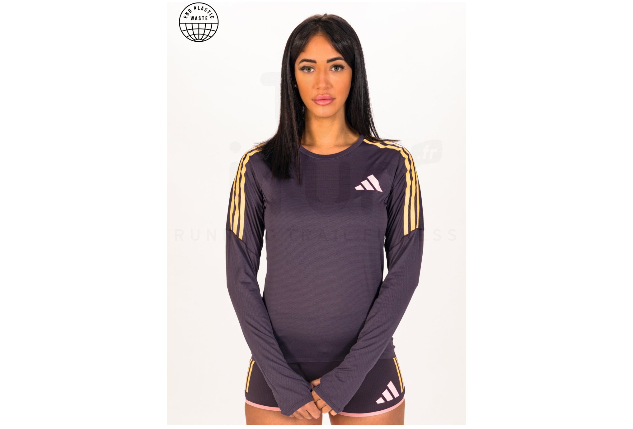 adidas Adizero Promo Long Sleeve W vêtement running femme