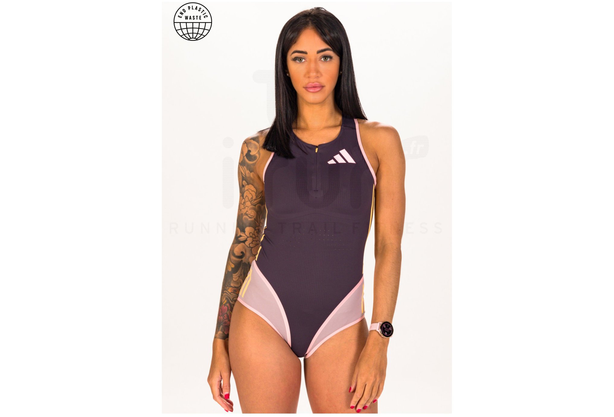 adidas Adizero Promo LTRD Singlet W vêtement running femme