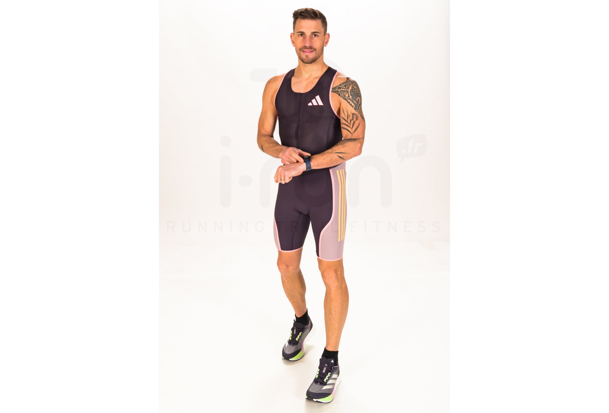 adidas Adizero Promo Sleeve Suit M