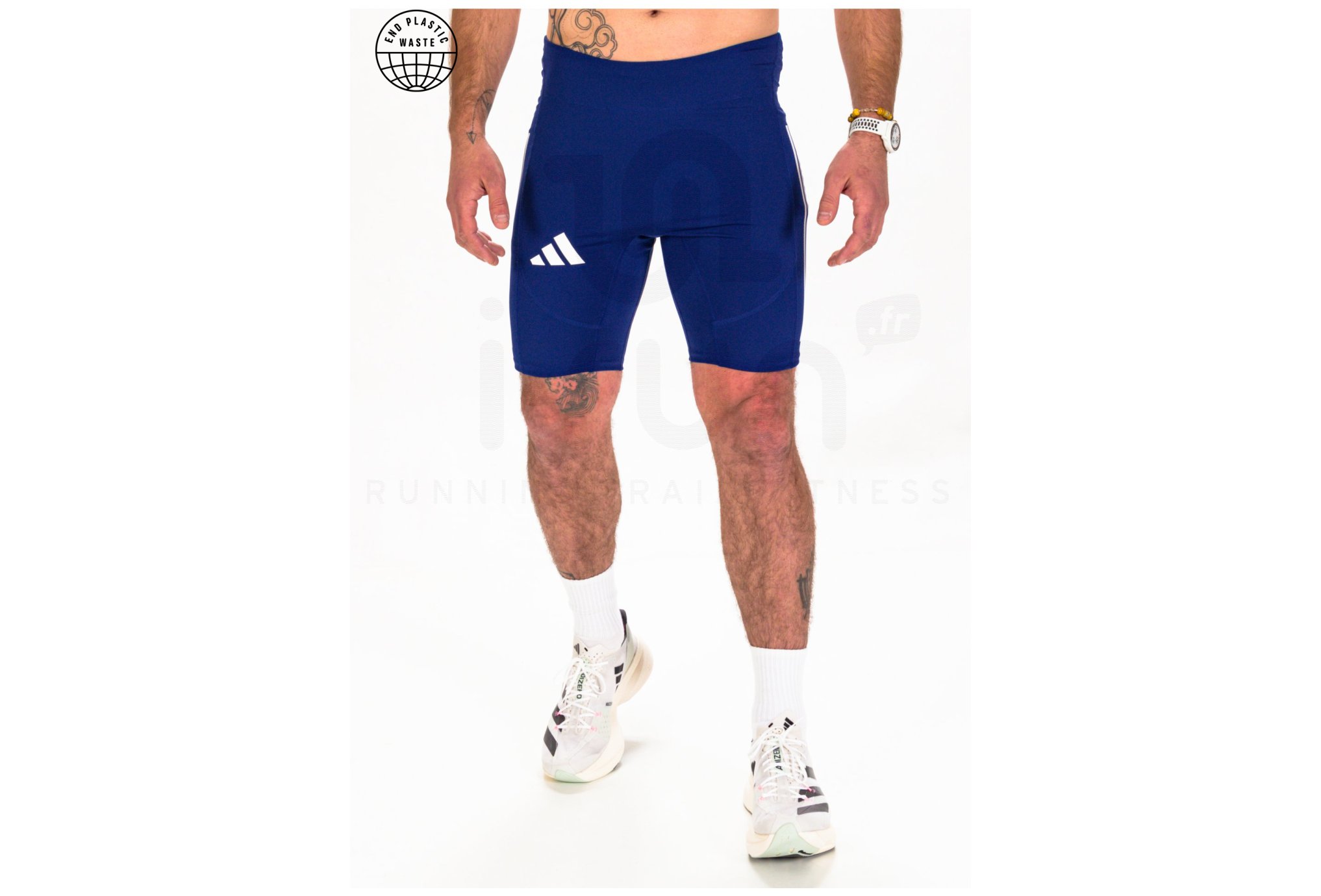 adidas Adizero Short Tight France M vêtement running homme