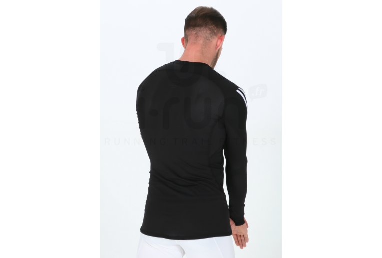 adidas camiseta manga larga Alphaskin Sport 3 Stripes