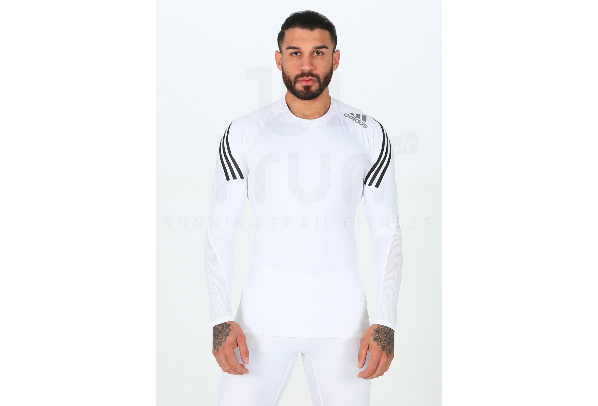 adidas camiseta manga larga Alphaskin Sport 3 Stripes