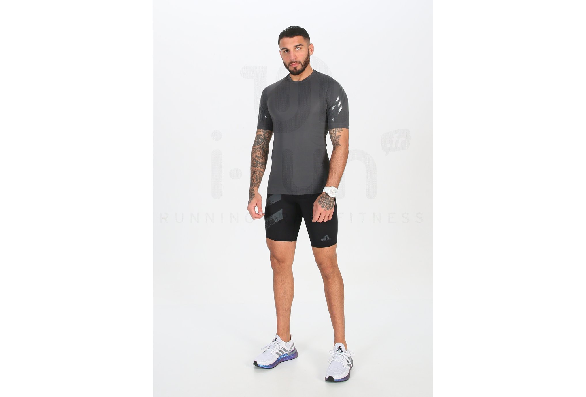adidas Alphaskin Tech 3-Stripes Herren