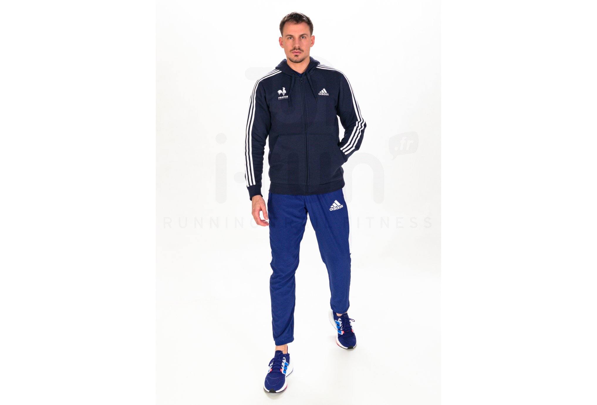 adidas Essentials Fleece 3 Stripes France M