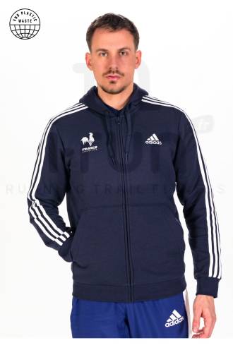 adidas Essentials Fleece 3 Stripes France M 