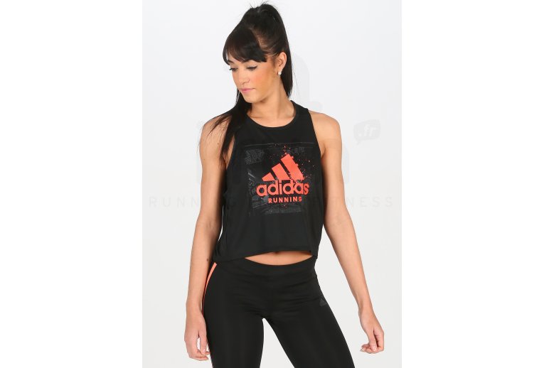 adidas camiseta de tirantes Fast GFX