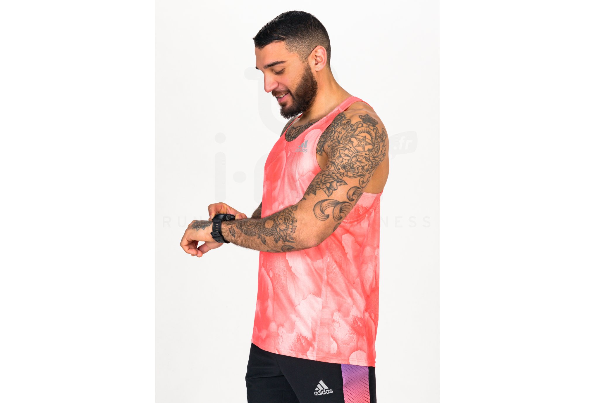 adidas camiseta de tirantes Fast Graphic