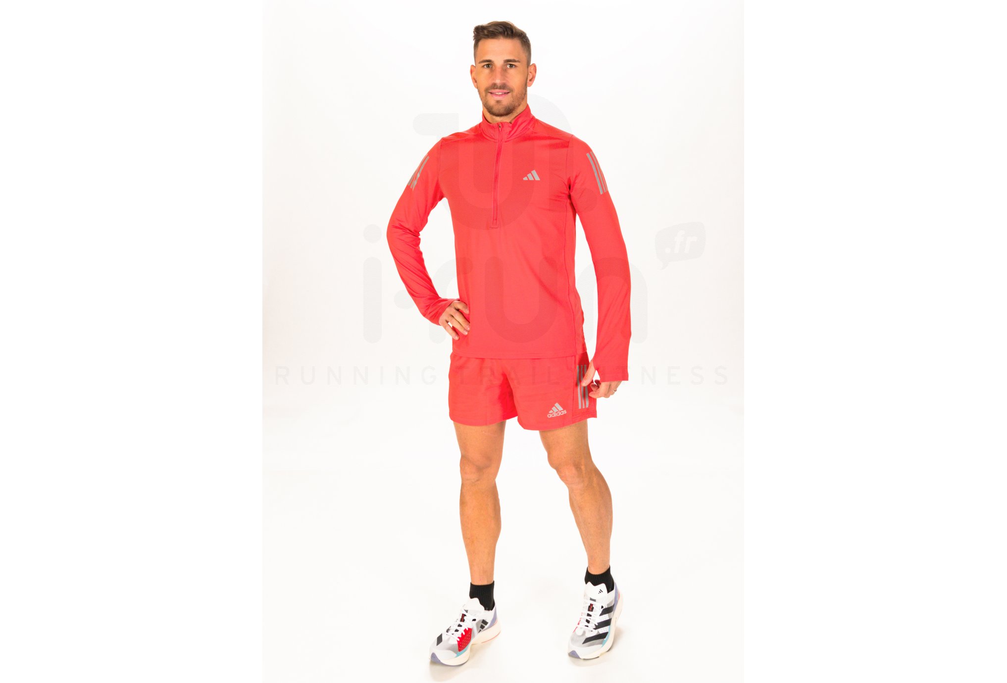 adidas Own The Run 1/4 Zip Herren