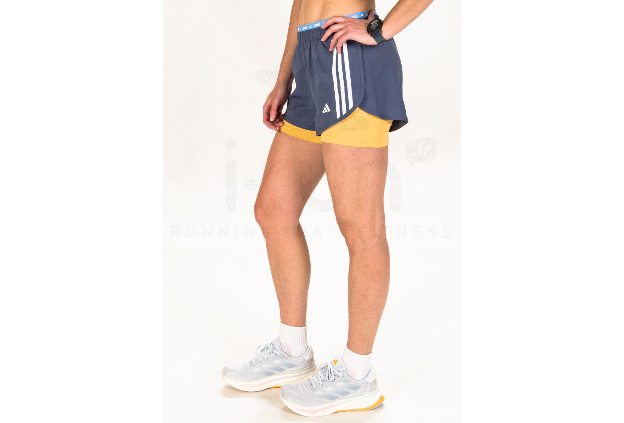 adidas Own The Run 3-Stripes 2 en 1 Damen