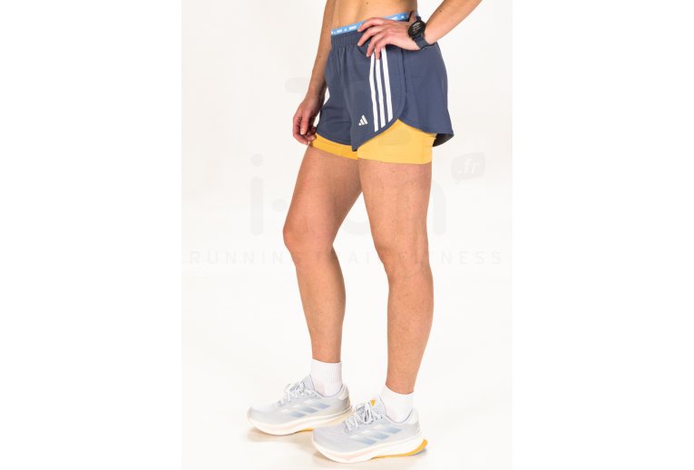 adidas Own The Run 3-Stripes 2 en 1 Damen