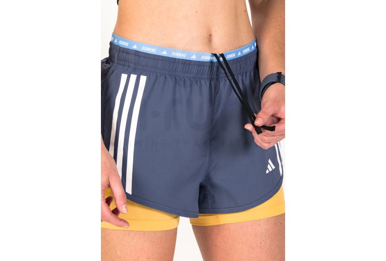 adidas Own The Run 3-Stripes 2 en 1 Damen