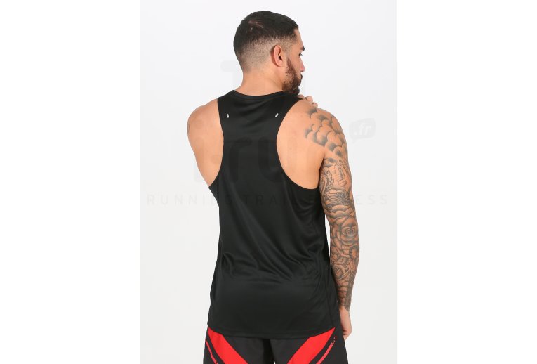 adidas camiseta de tirantes Own The Run 3-Stripes