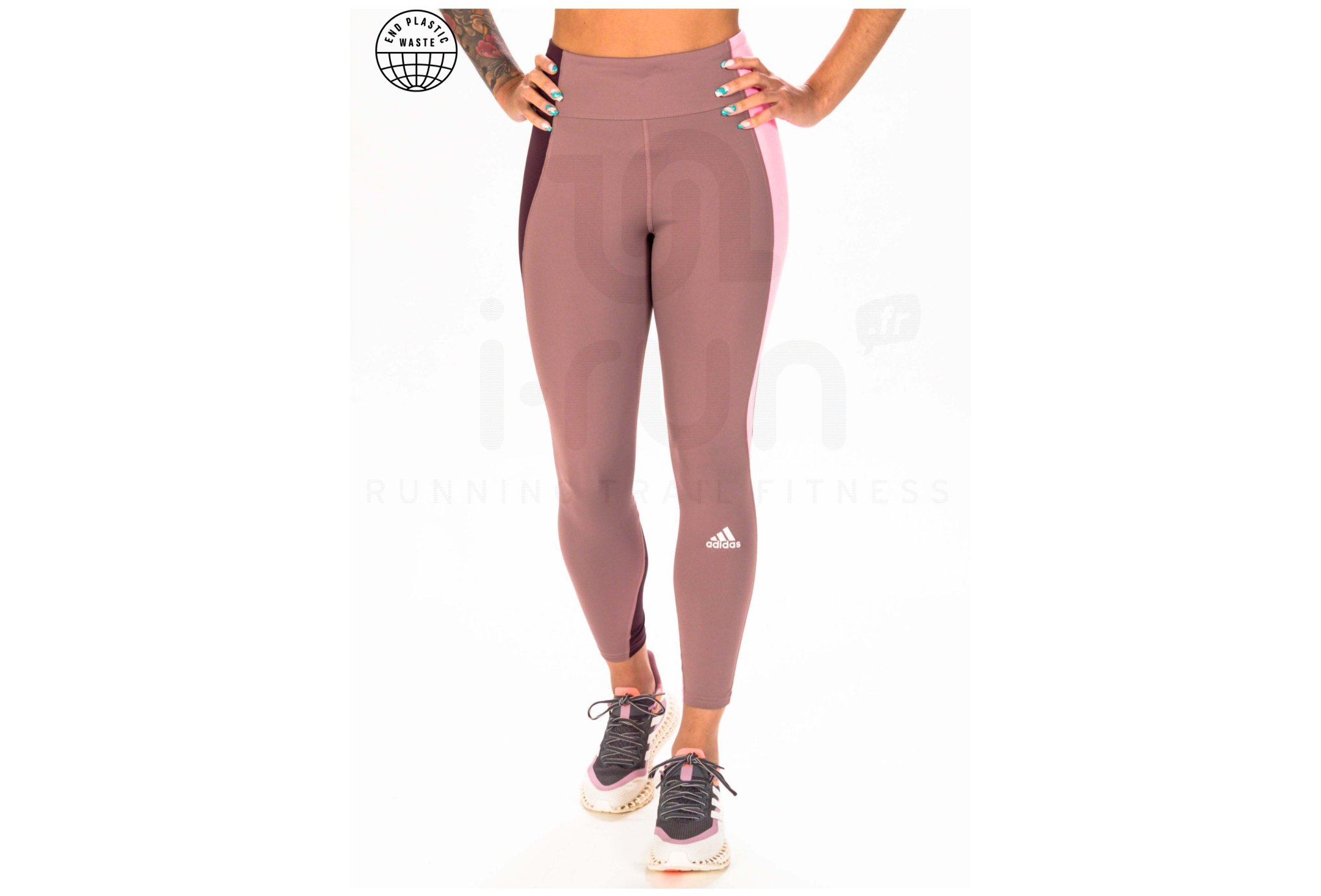 adidas Own The Run Colorblock 7/8 W vêtement running femme