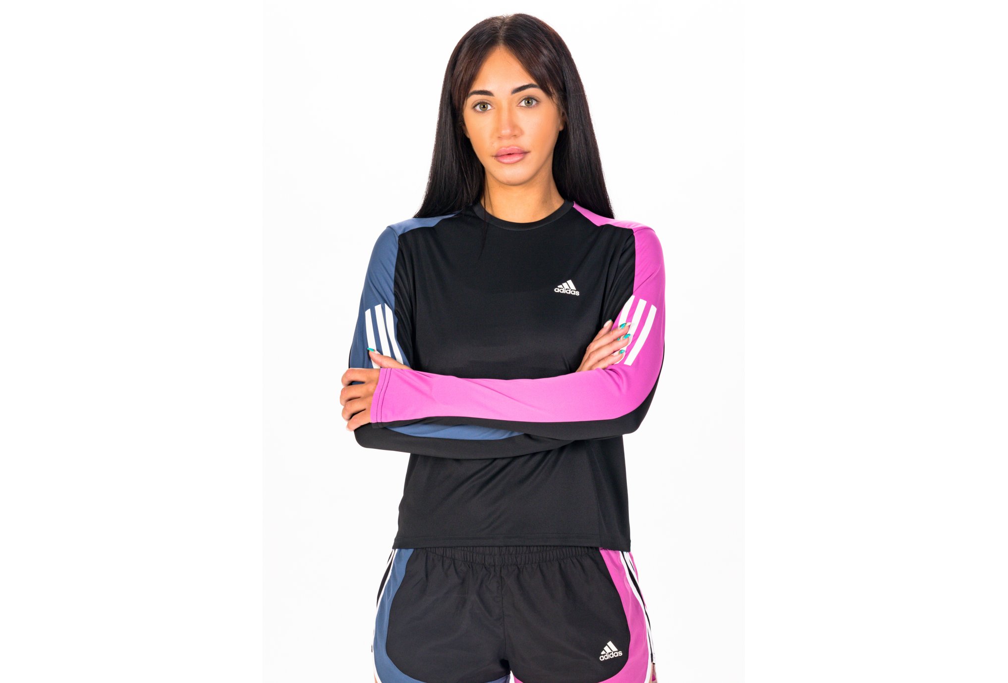 adidas camiseta Own The Run Colorblock