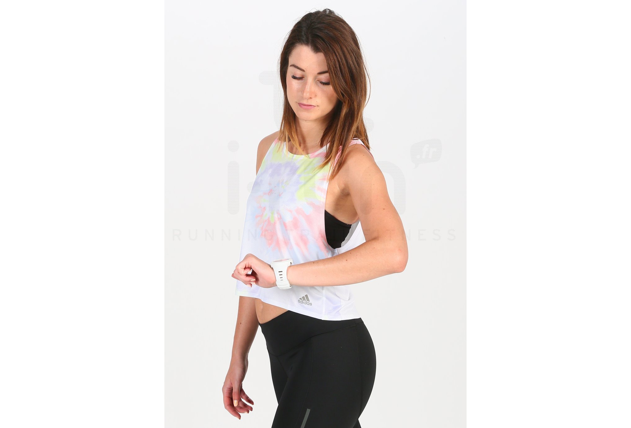 adidas camiseta de tirantes Own The Run Santa Monica