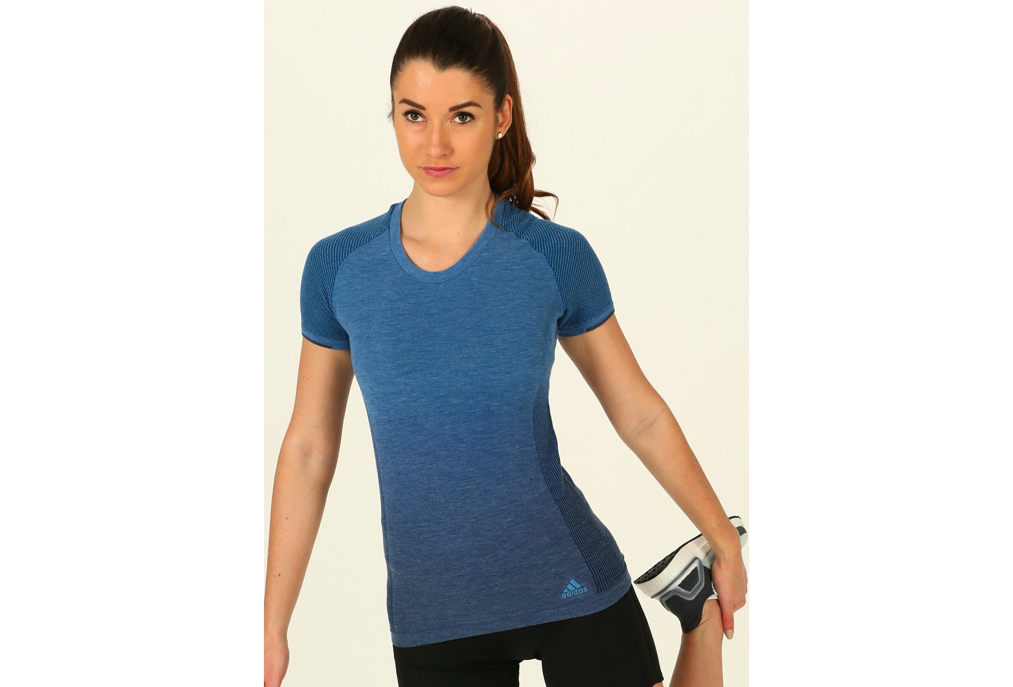 adidas Camiseta manga corta Primeknit Wool Dip-Dye