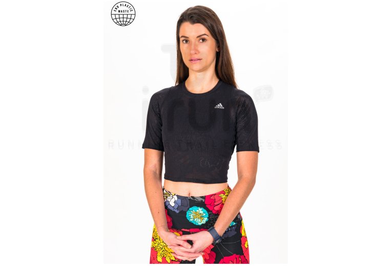 adidas camiseta manga corta Run Face Lace