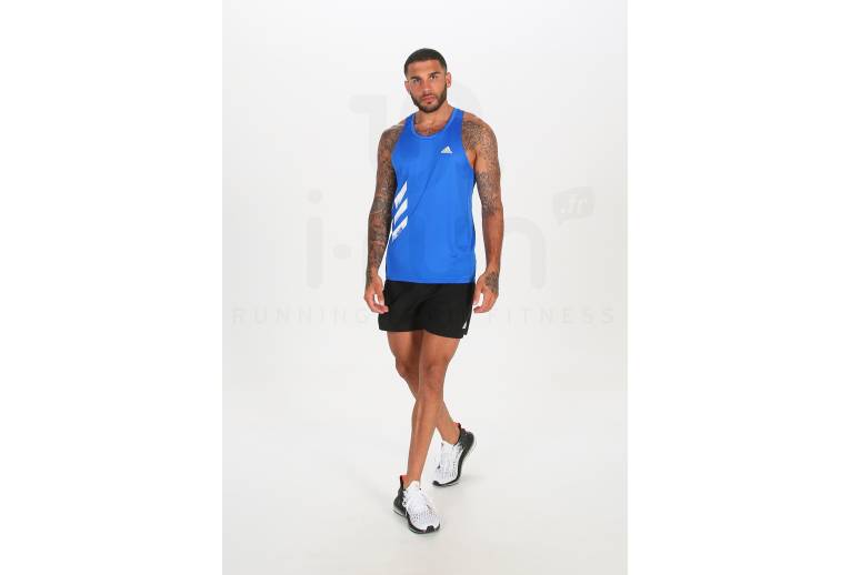 adidas pantal�n corto Run It  3-Stripes PB