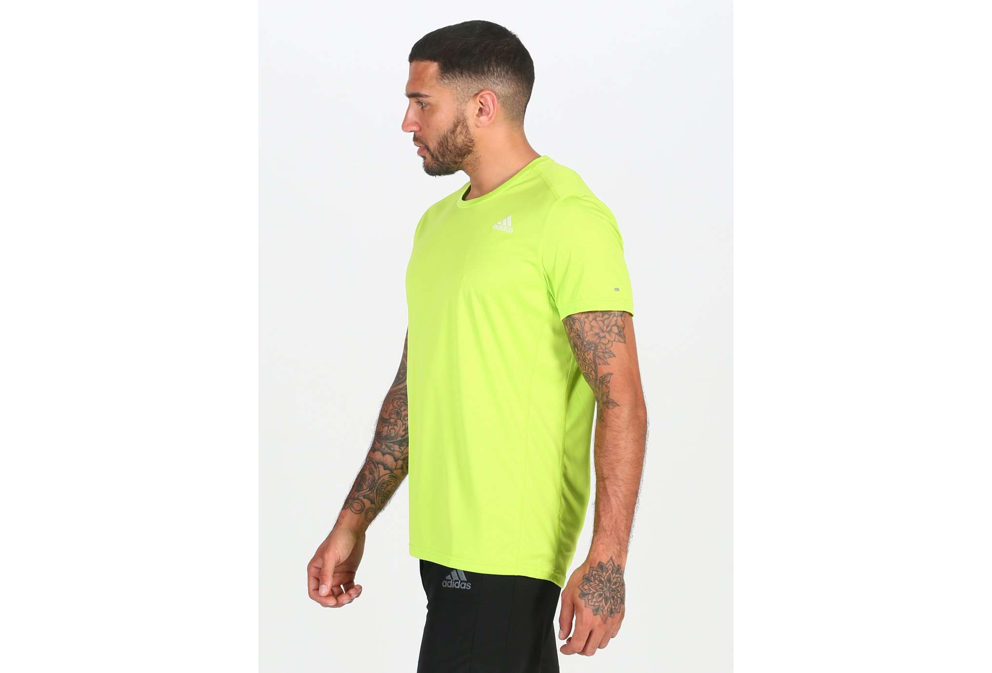 adidas camiseta manga corta Run It 3-Stripes PB