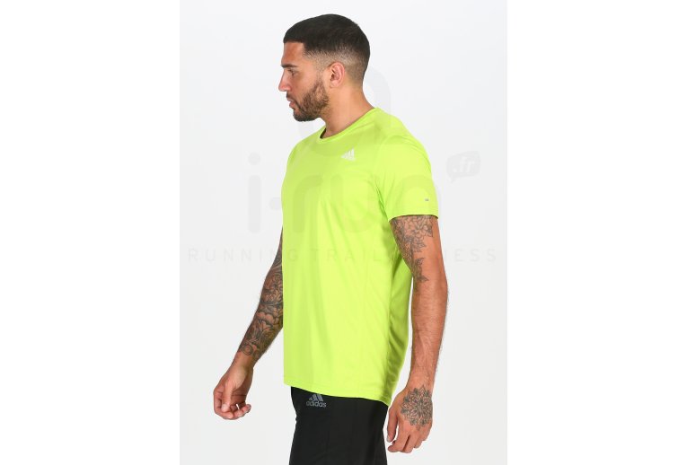 adidas camiseta manga corta Run It 3-Stripes PB