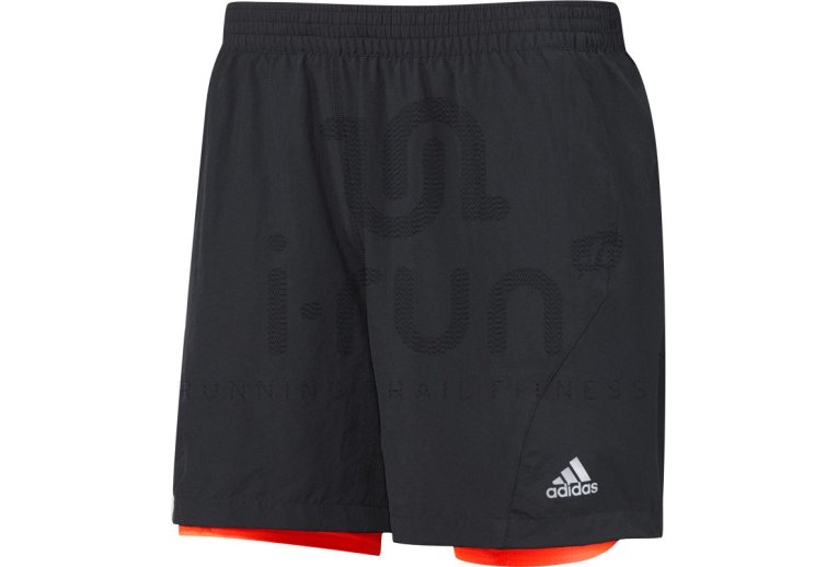 adidas Short Trail 2 en 1 M 