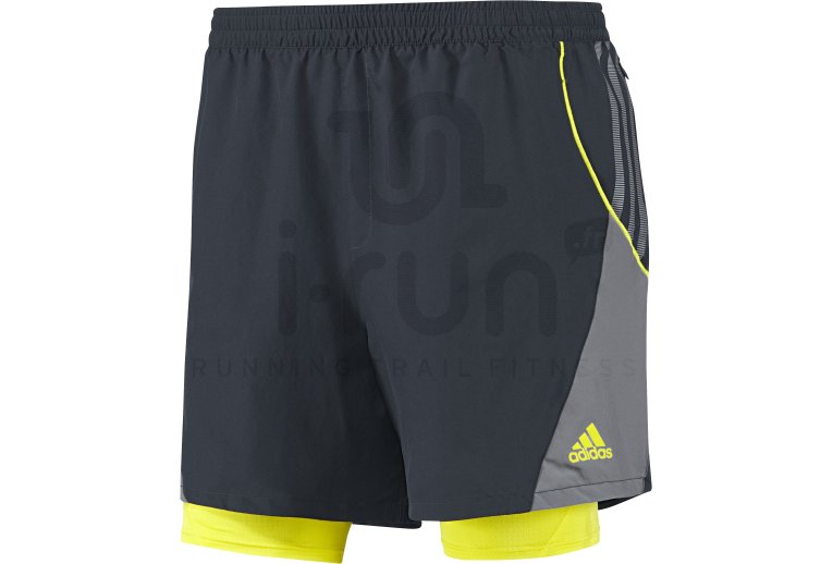 adidas Short Trail 2 en 1 M 