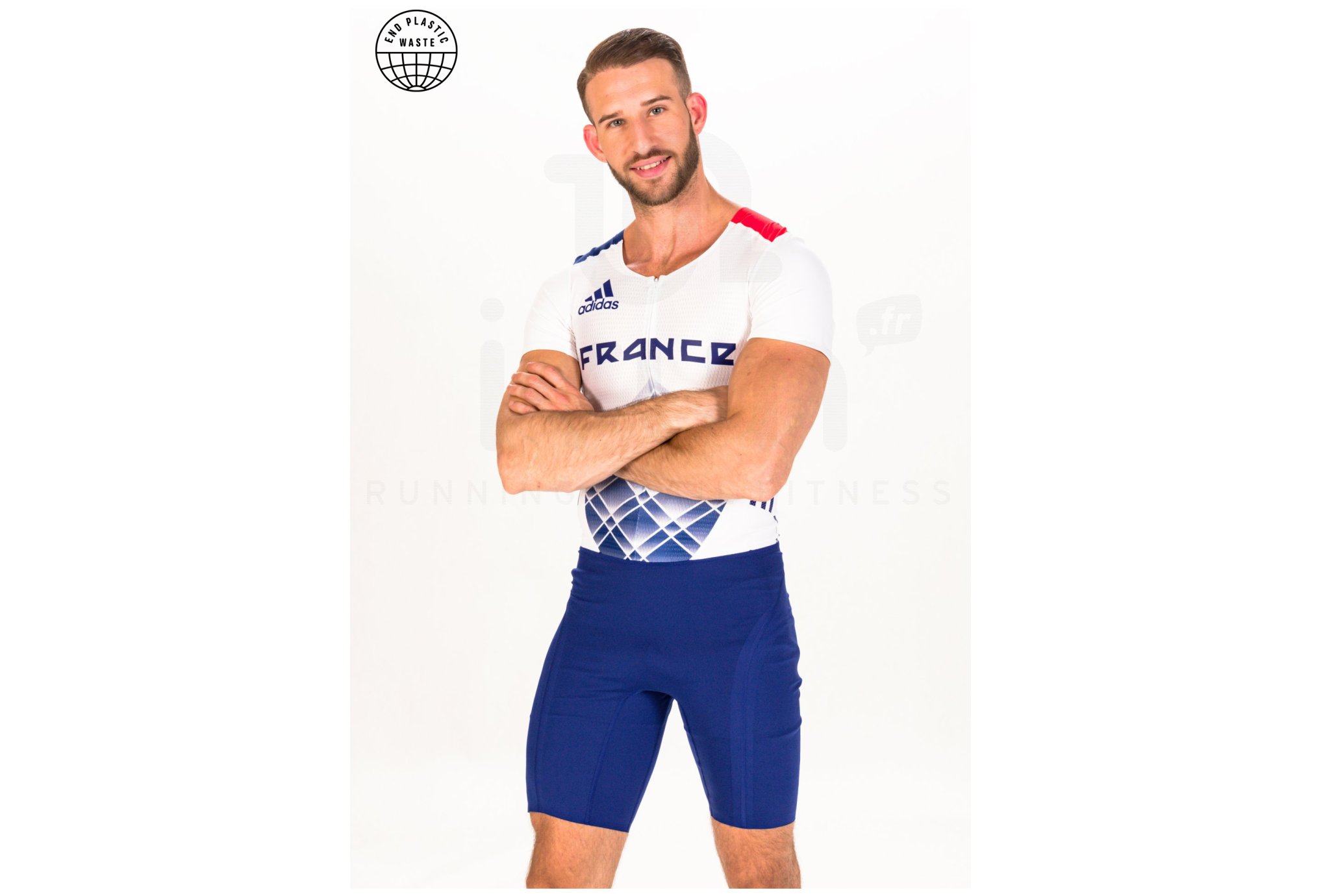 adidas Sprint Suit France M vêtement running homme