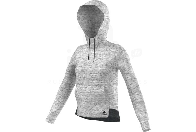 adidas Sudadera con capucha jaspeada