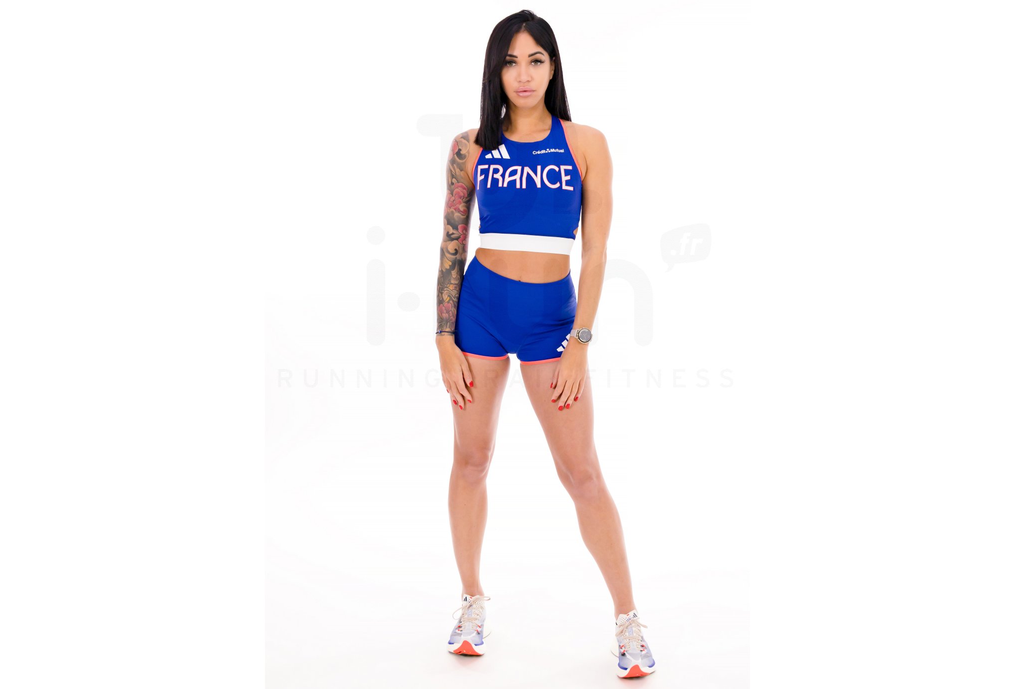 adidas Crop Top Equipa Fran�a