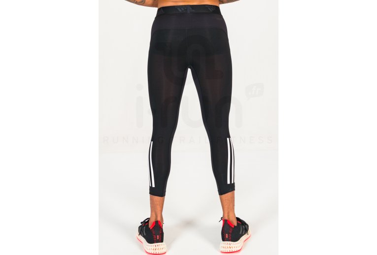 adidas mallas 3/4 Techfit 3-stripes