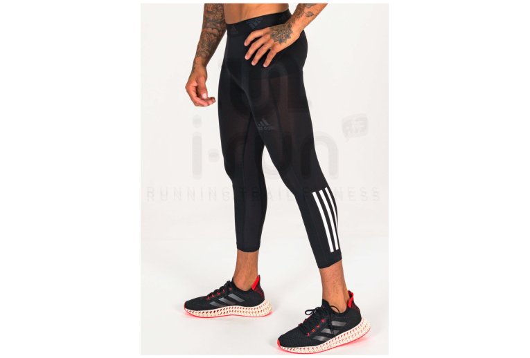 adidas mallas 3/4 Techfit 3-stripes