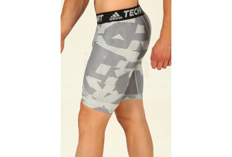 adidas Mallas cortas TechFit Chill Print