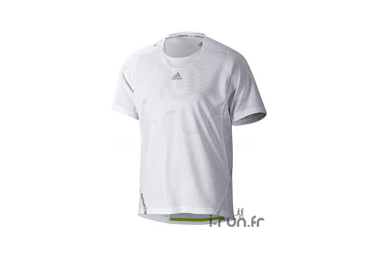 adidas Tee shirt AdiStar Homme blanc 