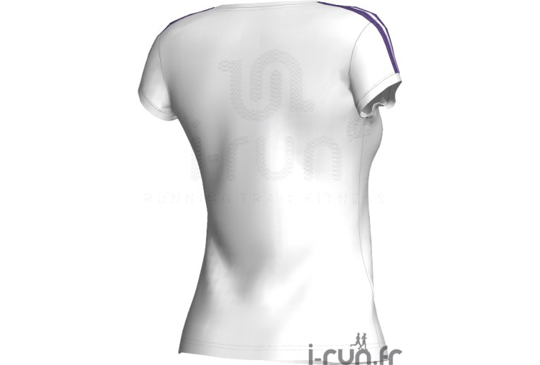adidas Tee shirt Essentials 3S Femme blanc 
