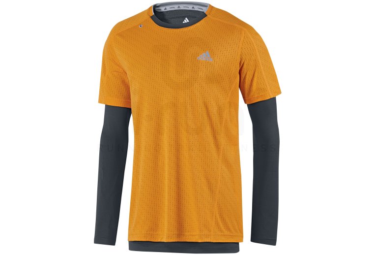 adidas Tee-shirt LS SQ 2en1 M 