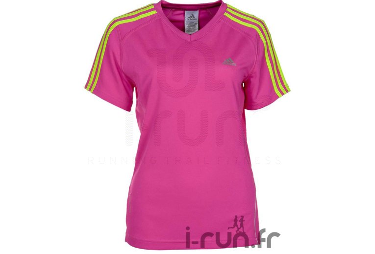 adidas Tee shirt Response Femme rose 