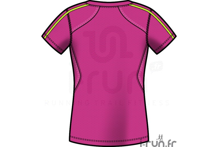 adidas Tee shirt Response Femme rose 