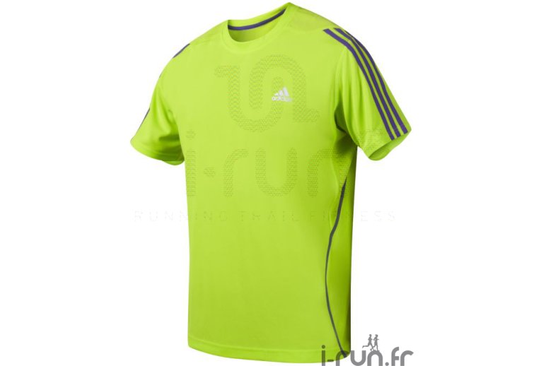 adidas Tee shirt Response Homme lemon 