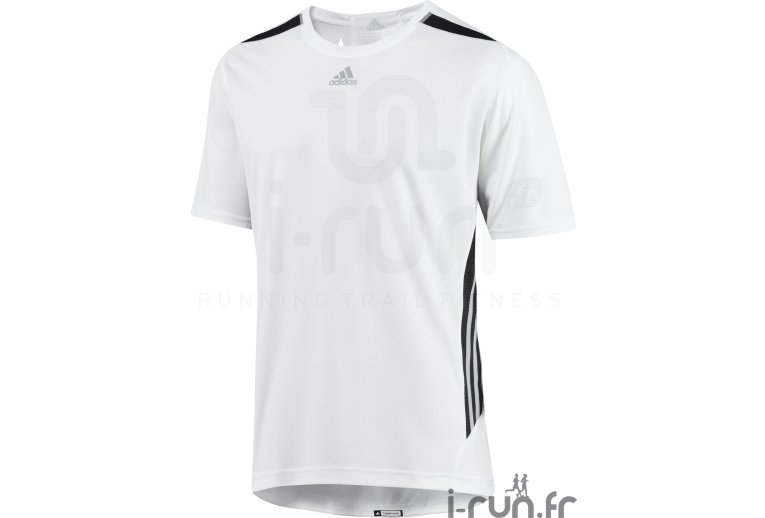adidas Tee shirt Supernova Homme blanc 