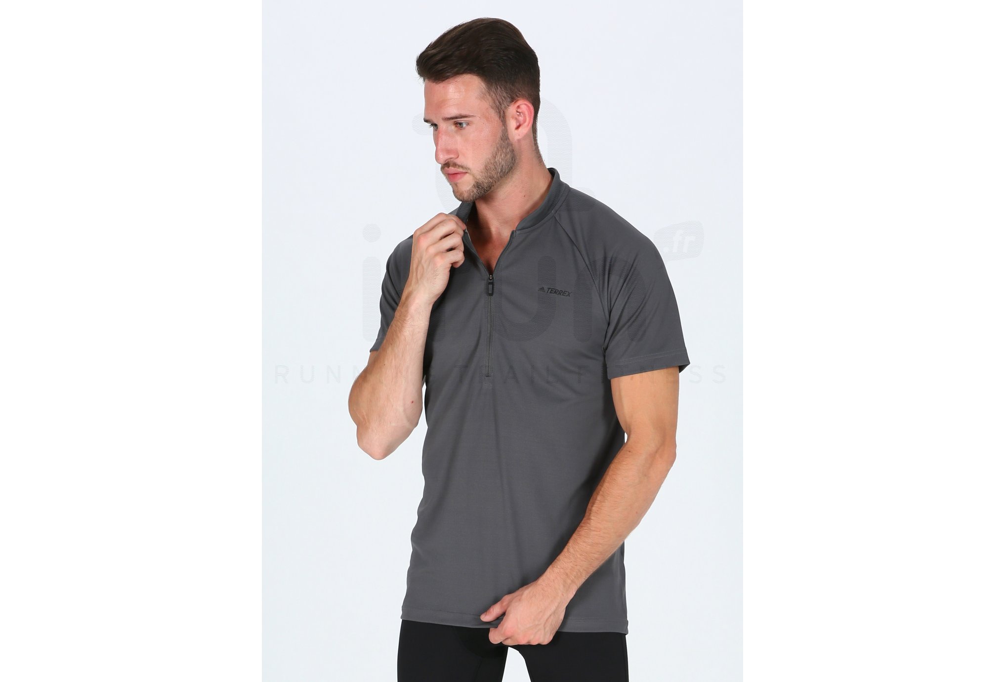 adidas Camiseta manga corta Terrex 1/2 zip