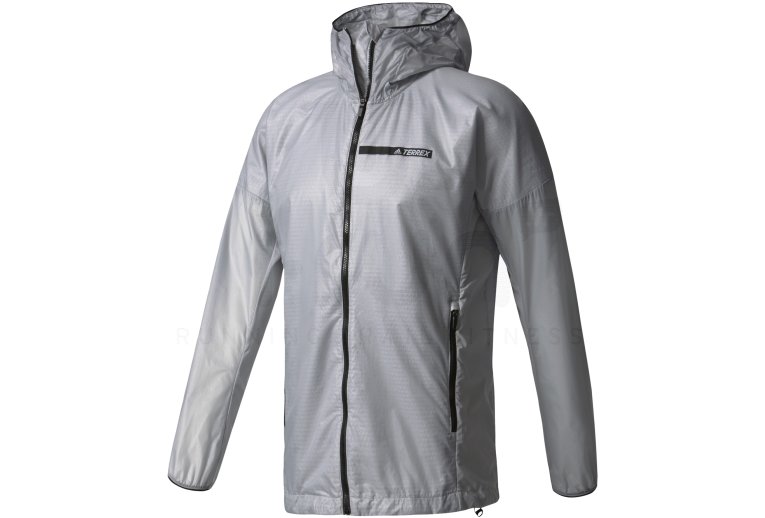 adidas Chaqueta cortavientos Terrex Agravic Alpha Hooded Shield