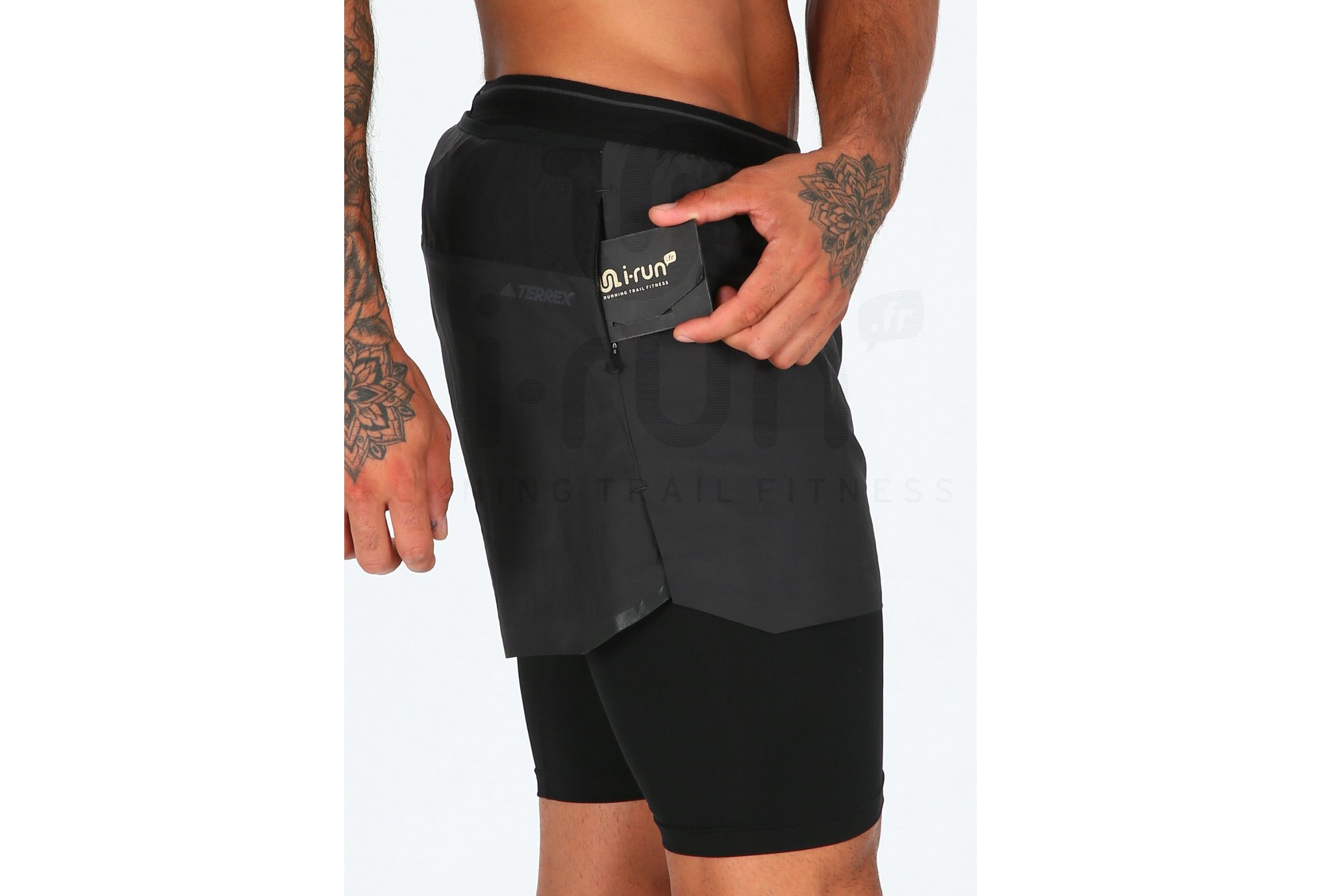adidas Pantal�n corto Terrex Agravic 2en1