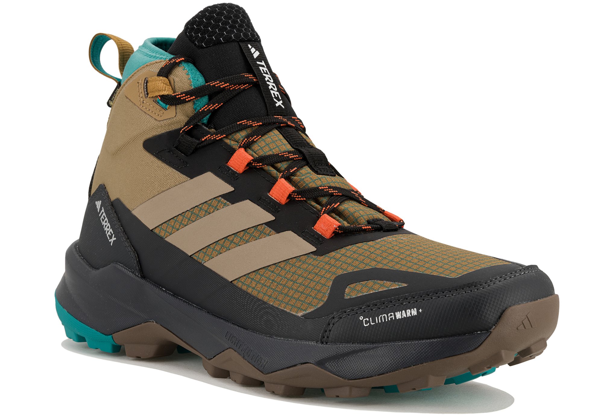 Chaussure Randonnée Adidas Terrex Skychaser AX5 Mid Gore-Tex Climawarm+ - Marron - pour Femme - taille 40